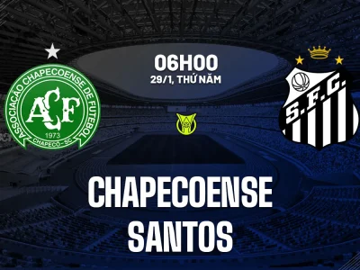 Chapecoense vs Santos: Tân binh đón tiếp ‘ông lớn’ trở lại, Santos có dễ dàng 3 điểm?