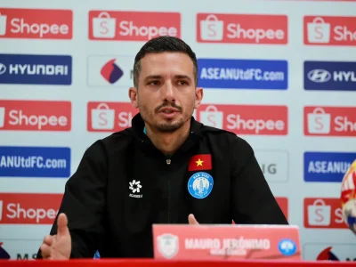 HLV Mauro Jeronimo: ‘Nam Định sẽ thắng Lion City Sailors dù đối thủ mạnh’