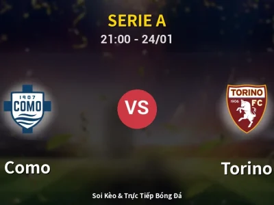 Soi Kèo Como vs Torino – 21:00 24/01 | Nhận Định, Dự Đoán Tỷ Số