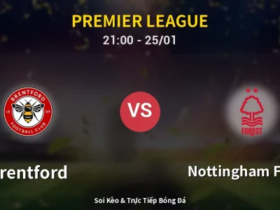 🔴 Trực Tiếp: Brentford 0-1 Nottingham Forest – Link Xem Premier League (Full HD)