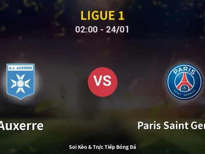 Kết Quả: Auxerre 0-1 Paris Saint Germain – Highlight & Bàn Thắng | Ligue 1
