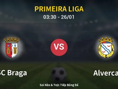 Kết Quả: SC Braga 5-0 Alverca – Highlight & Bàn Thắng | Primeira Liga