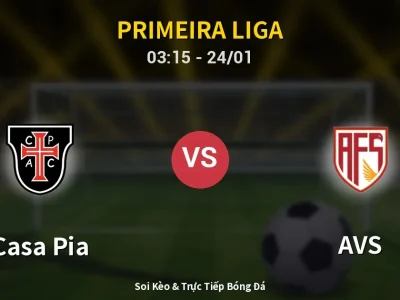 Kết Quả: Casa Pia 3-3 AVS – Highlight & Bàn Thắng | Primeira Liga