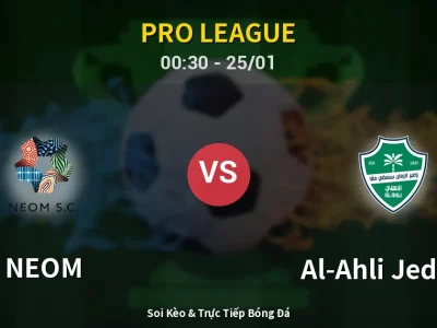 Kết Quả: NEOM 0-3 Al-Ahli Jeddah – Highlight & Bàn Thắng | Pro League