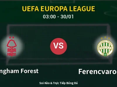 Kết Quả: Nottingham Forest 4-0 Ferencvarosi TC – Highlight & Bàn Thắng | UEFA Europa League