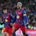 Araujo Bùng Nổ Cảm Xúc, Ghi Bàn Giải Cứu Barca Sau Áp Lực Tinh Thần 1