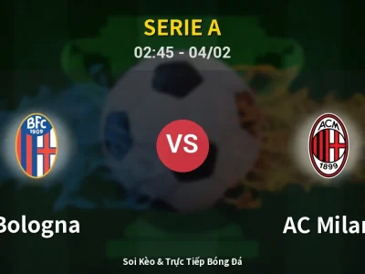 Kết Quả: Bologna 0-3 AC Milan – Highlight & Bàn Thắng | Serie A