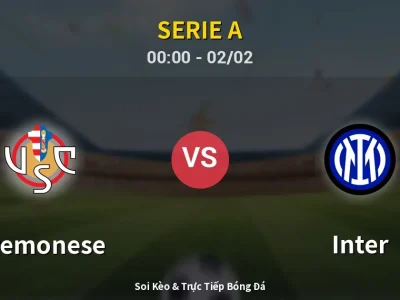 Kết Quả: Cremonese 0-2 Inter – Highlight & Bàn Thắng | Serie A