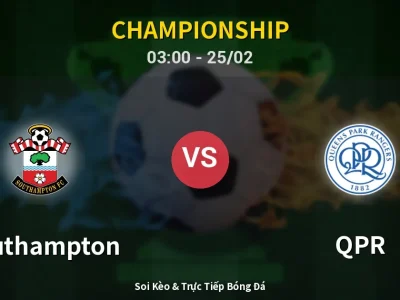 Kết Quả: Southampton 5-0 QPR – Highlight & Bàn Thắng | Championship