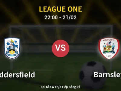 🔴 Trực Tiếp: Huddersfield 0-0 Barnsley – Link Xem League One (Full HD)