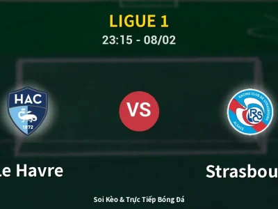 Soi Kèo Le Havre vs Strasbourg – 23:15 08/02 | Nhận Định, Dự Đoán Tỷ Số