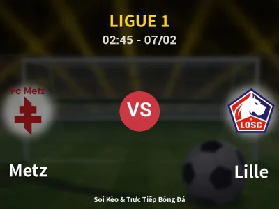 Kết Quả: Metz 0-0 Lille – Highlight & Bàn Thắng | Ligue 1