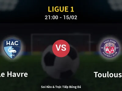 🔴 Trực Tiếp: Le Havre 2-2 Toulouse – Link Xem Ligue 1 (Full HD)