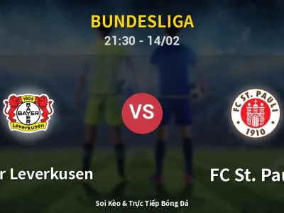 Soi Kèo Bayer Leverkusen vs FC St. Pauli – 21:30 14/02 | Nhận Định, Dự Đoán Tỷ Số