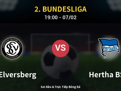 Kết Quả: SV Elversberg 0-3 Hertha BSC – Highlight & Bàn Thắng | 2. Bundesliga
