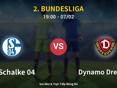 🔴 Trực Tiếp: FC Schalke 04 2-2 Dynamo Dresden – Link Xem 2. Bundesliga (Full HD)