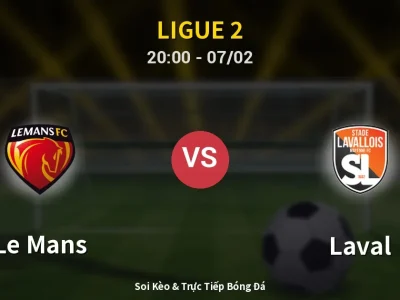 🔴 Trực Tiếp: Le Mans 0-0 Laval – Link Xem Ligue 2 (Full HD)