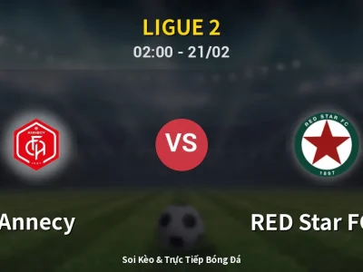 Kết Quả: Annecy 2-1 RED Star FC 93 – Highlight & Bàn Thắng | Ligue 2