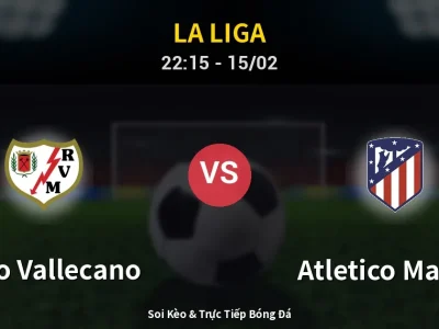 🔴 Trực Tiếp: Rayo Vallecano 0-0 Atletico Madrid – Link Xem La Liga (Full HD)