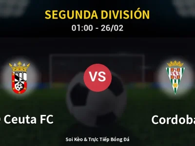 Kết Quả: AD Ceuta FC 3-2 Cordoba – Highlight & Bàn Thắng | Segunda División