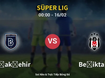 Kết Quả: Başakşehir 2-3 Beşiktaş – Highlight & Bàn Thắng | Süper Lig