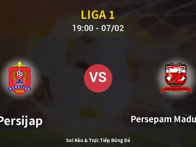 Kết Quả: Persijap 1-0 Persepam Madura Utd – Highlight & Bàn Thắng | Liga 1