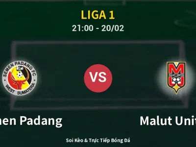 🔴 Trực Tiếp: Semen Padang 0-2 Malut United – Link Xem Liga 1 (Full HD)