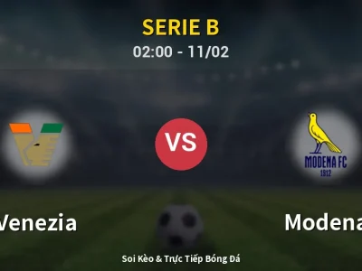 Kết Quả: Venezia 0-2 Modena – Highlight & Bàn Thắng | Serie B
