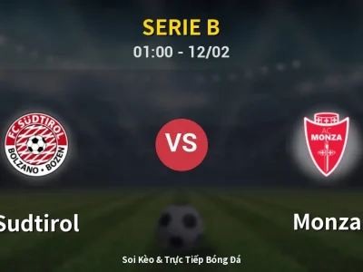 Kết Quả: Sudtirol 0-0 Monza – Highlight & Bàn Thắng | Serie B