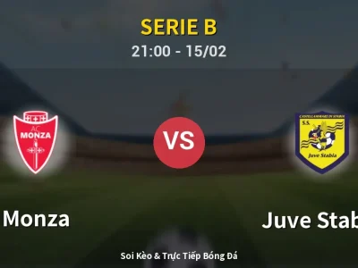 🔴 Trực Tiếp: Monza 2-1 Juve Stabia – Link Xem Serie B (Full HD)