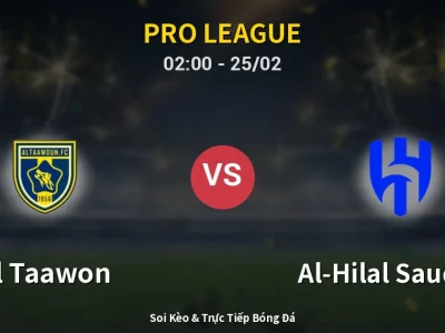 Kết Quả: Al Taawon 1-1 Al-Hilal Saudi FC – Highlight & Bàn Thắng | Pro League