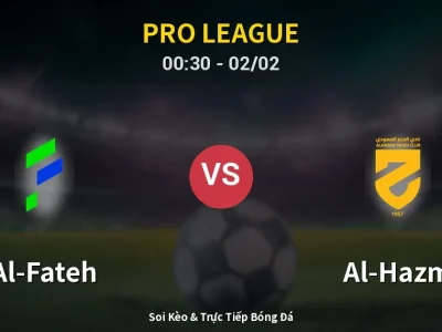 Kết Quả: Al-Fateh 1-1 Al-Hazm – Highlight & Bàn Thắng | Pro League