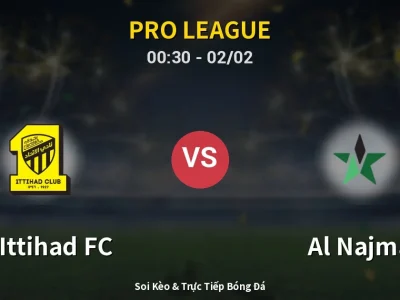 Kết Quả: Al-Ittihad FC 1-0 Al Najma – Highlight & Bàn Thắng | Pro League