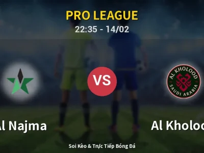 Soi Kèo Al Najma vs Al Kholood – 22:35 14/02 | Nhận Định, Dự Đoán Tỷ Số