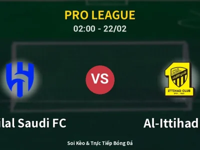 Kết Quả: Al-Hilal Saudi FC 1-1 Al-Ittihad FC – Highlight & Bàn Thắng | Pro League