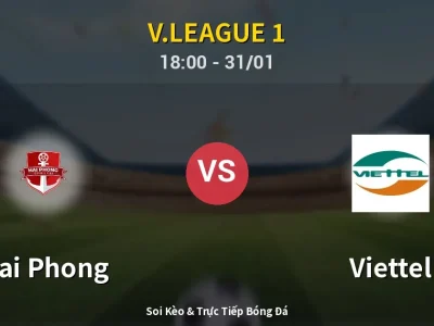 Kết Quả: Hai Phong 1-2 Viettel – Highlight & Bàn Thắng | V.League 1