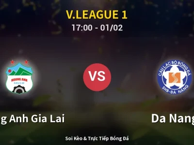 Kết Quả: Hoang Anh Gia Lai 1-0 Da Nang – Highlight & Bàn Thắng | V.League 1