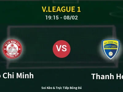 Kết Quả: Ho Chi Minh 1-2 Thanh Hóa – Highlight & Bàn Thắng | V.League 1