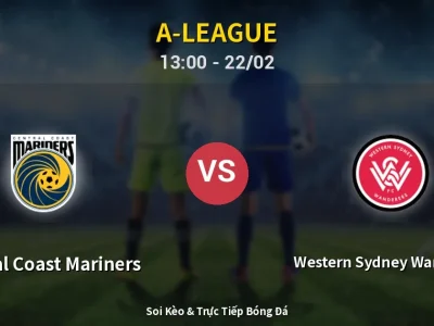 Kết Quả: Central Coast Mariners 3-2 Western Sydney Wanderers – Highlight & Bàn Thắng | A-League