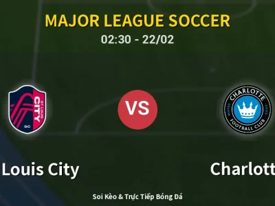 Kết Quả: St. Louis City 1-1 Charlotte – Highlight & Bàn Thắng | Major League Soccer