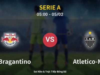 Kết Quả: RB Bragantino 1-0 Atletico-MG – Highlight & Bàn Thắng | Serie A