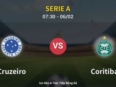 Kết Quả: Cruzeiro 1-2 Coritiba – Highlight & Bàn Thắng | Serie A