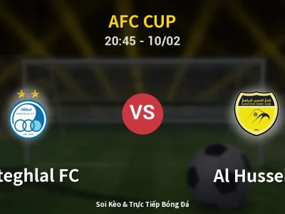 🔴 Trực Tiếp: Esteghlal FC 0-0 Al Hussein – Link Xem AFC Cup (Full HD)