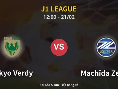 Kết Quả: Tokyo Verdy 2-2 Machida Zelvia – Highlight & Bàn Thắng | J1 League