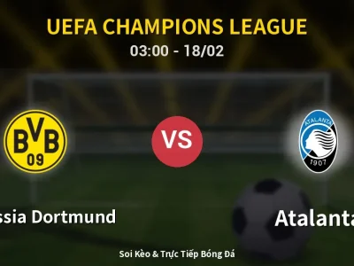 Kết Quả: Borussia Dortmund 2-0 Atalanta – Highlight & Bàn Thắng | UEFA Champions League