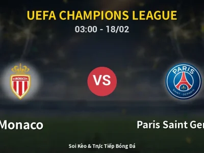 Kết Quả: Monaco 2-3 Paris Saint Germain – Highlight & Bàn Thắng | UEFA Champions League