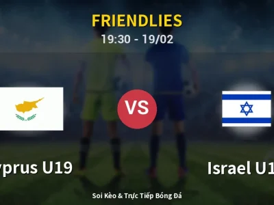 Soi Kèo Cyprus U19 vs Israel U19 – 19:30 19/02 | Nhận Định, Dự Đoán Tỷ Số