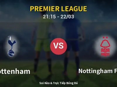 Soi Kèo Tottenham vs Nottingham Forest – 21:15 22/03 | Nhận Định, Dự Đoán Tỷ Số