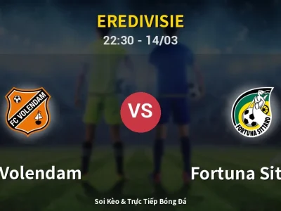 Soi Kèo FC Volendam vs Fortuna Sittard – 22:30 14/03 | Nhận Định, Dự Đoán Tỷ Số