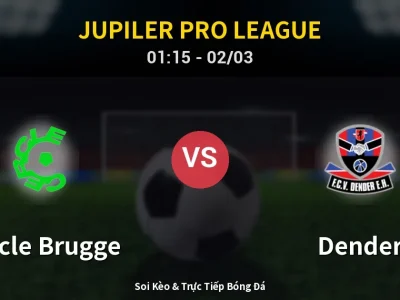 Kết Quả: Cercle Brugge 0-0 Dender – Highlight & Bàn Thắng | Jupiler Pro League